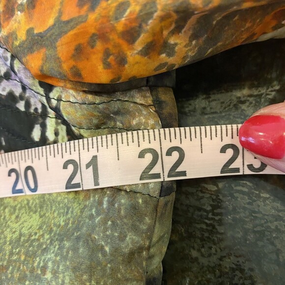 Verse Fall Women’s Jacket Quilted Shoulders Zipper/Snap Closure Long Sleeve M/L - Picture 13 of 14